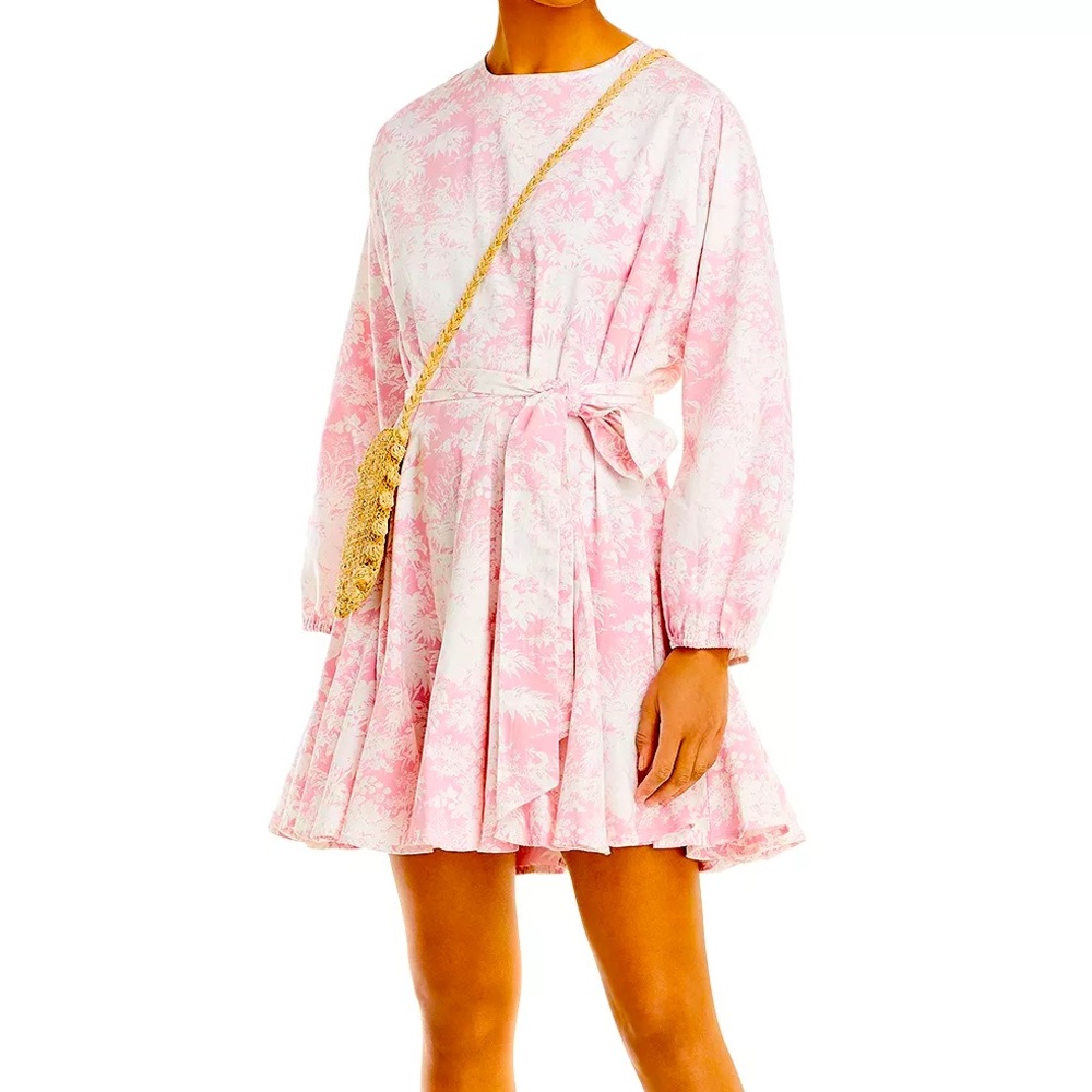 WAYF pink dress